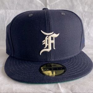 Fear of God X New Era 59fifty 100% WOOL 7 5/8 Navy
